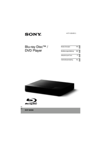 Per vedere il documento Sony BDP-S6500 Manuale Utente