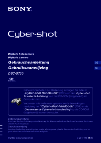 Per vedere il documento Sony DSC-S730 Manuale Utente
